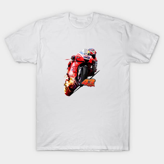 Jack Miller Low Poly T-Shirt by pxl_g